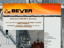 Tablet Screenshot of beyer-viernheim.de